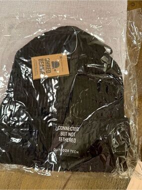 Black Beanie - "Connected But Not Tethered"